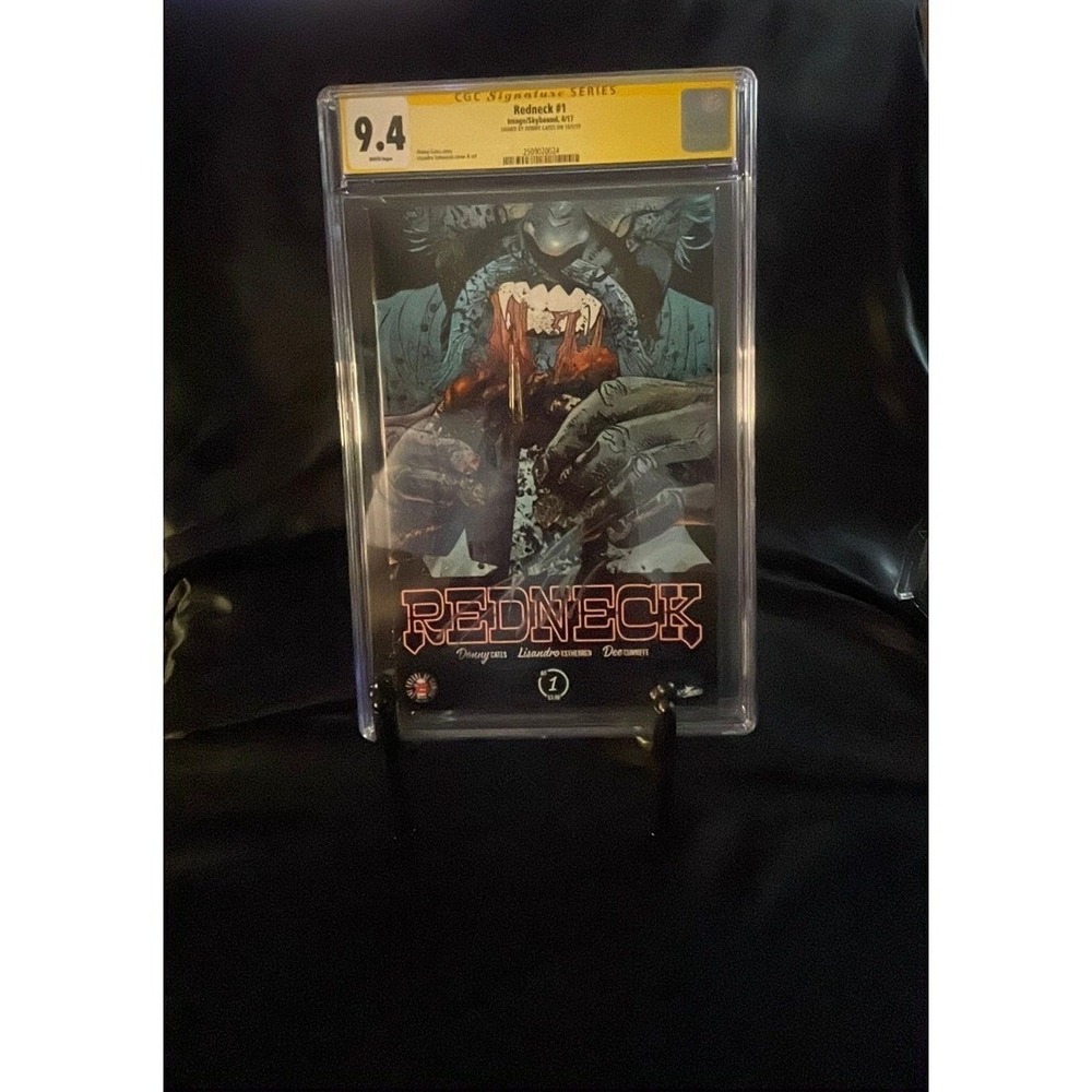 Redneck 1 CGC 9.4 Signature Series Image Skybound Donny Cates 2017 Comic‎ Book